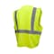 Radians Radians  SV2Z Economy Class 2 Mesh Safety Vest W/ Zipper, Hi-Vis Green, 2XL, PK12 SV2ZGM2X - alternate 3